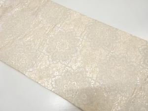 佐々木織物製　華紋織り出し　袋帯